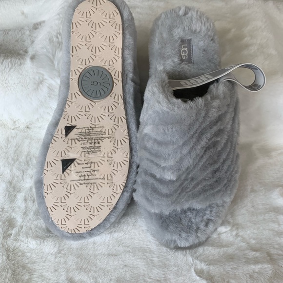 UGG fluff yeah wavy slide slippers - Picture 7 of 8